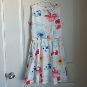 Crazy 8 Girls Floral Sleeveless Summer Dress